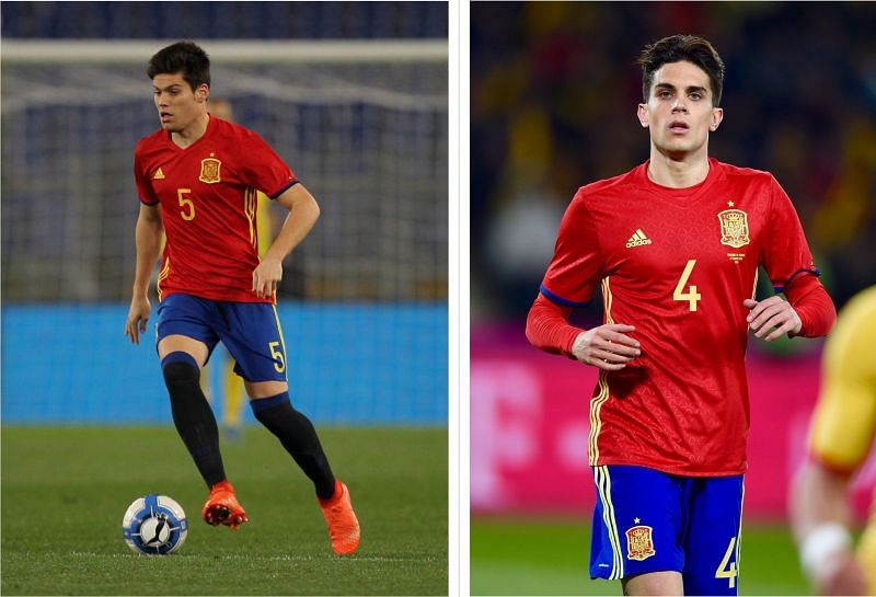 Meré (left) & Bartra (right) are at the head of the queue for La Furia Roja's future